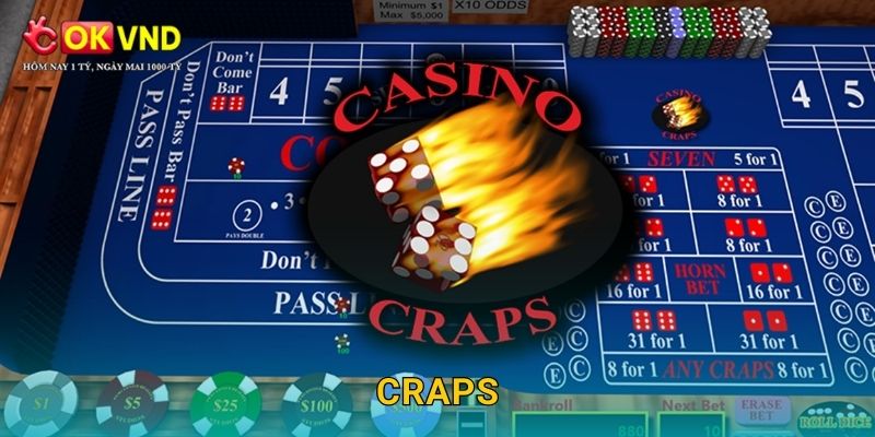 Craps sôi động cùng trải nghiệm xúc xắc tại OKVND 10 Craps sôi động cùng trải nghiệm xúc xắc tại OKVND