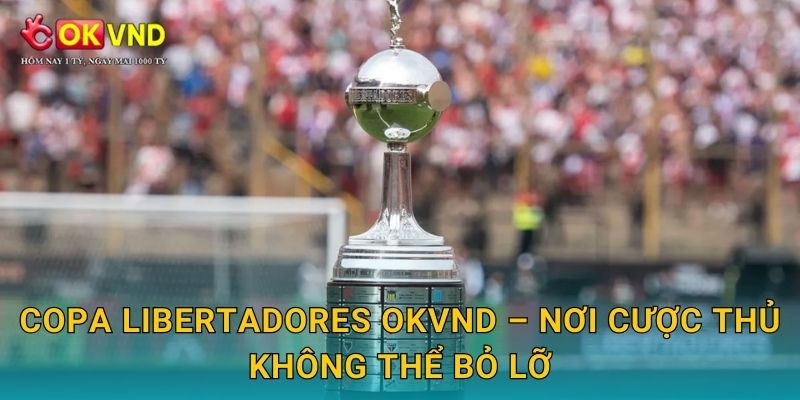 Copa Libertadores OKVND – nơi cược thủ không thể bỏ lỡ